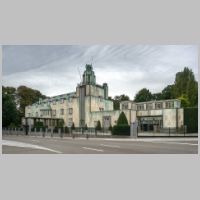 Stoclet Palace in Brussels by Josef Hoffmann (1905–1911), photo PtrQs.jpg